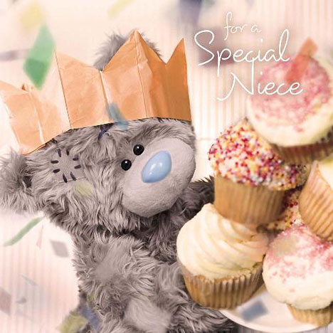 3D Holographic Niece Birthday Me to You Bear Card £2.99